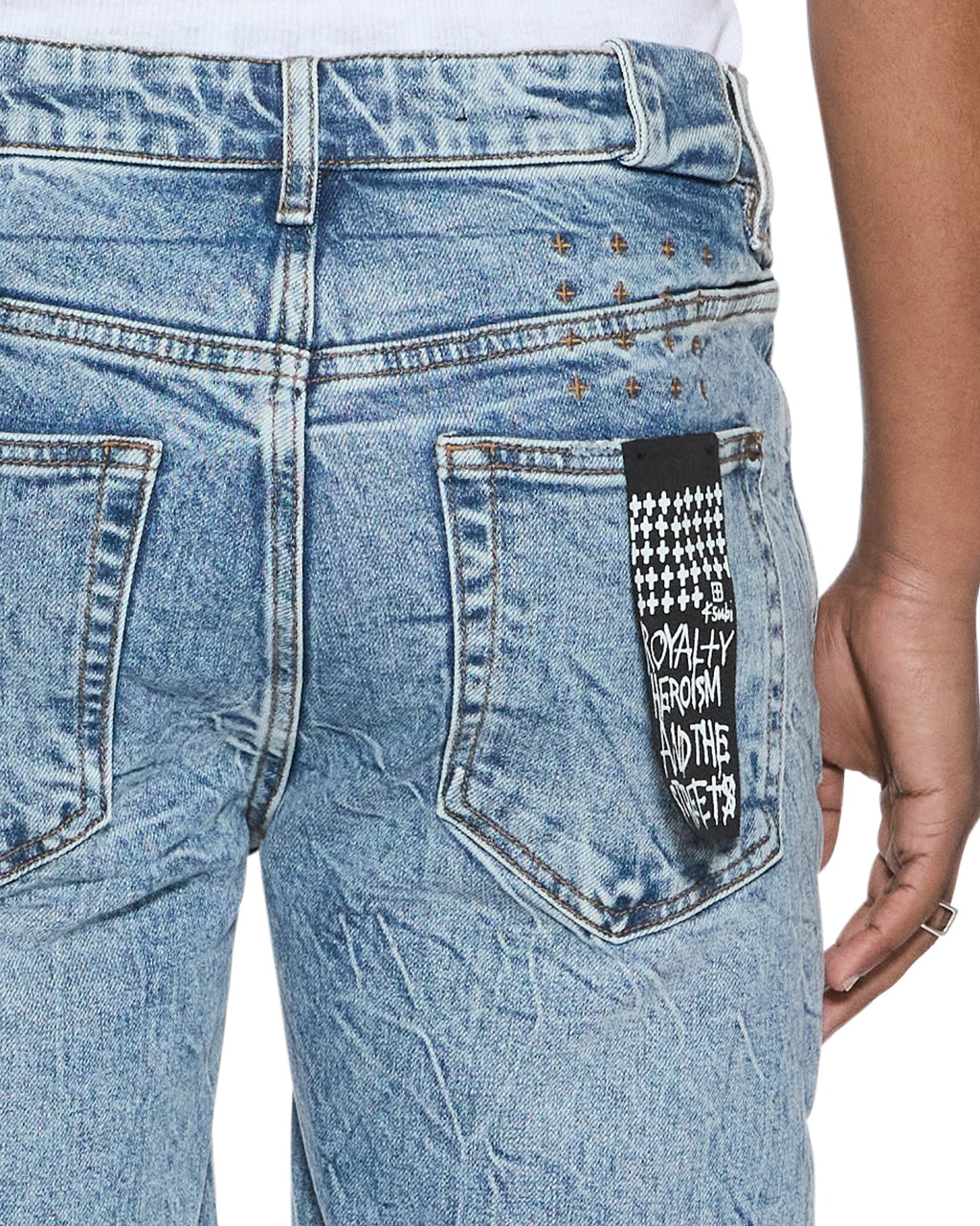 MENS CHOPPER SHORT PUBLIC BLUE WALKSHORTS