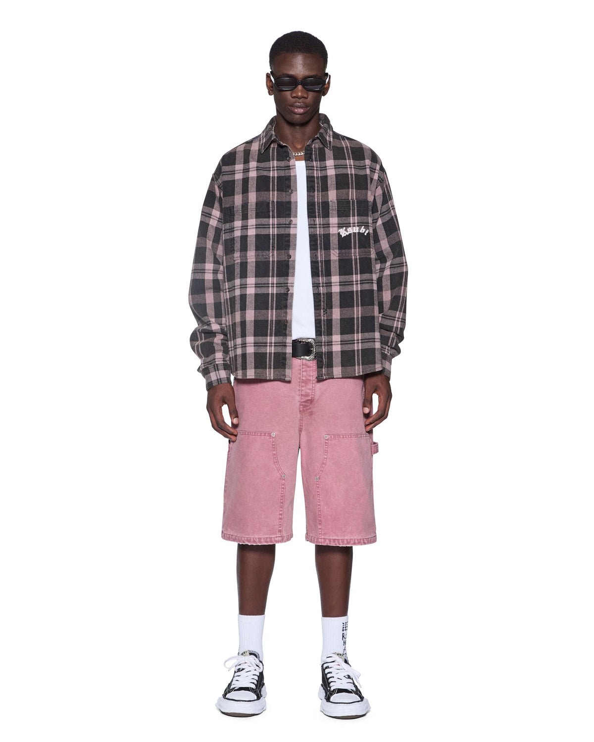 MENS DRILL MAXX OPERATOR SHORT PLUM WALKSHORTS