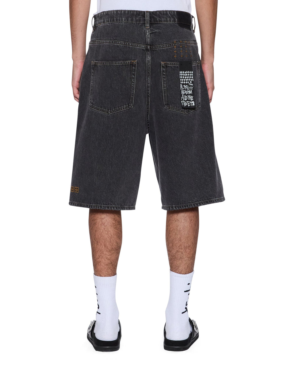 Mens Maxx Short Baxter Black Relaxed Walkshorts - Black