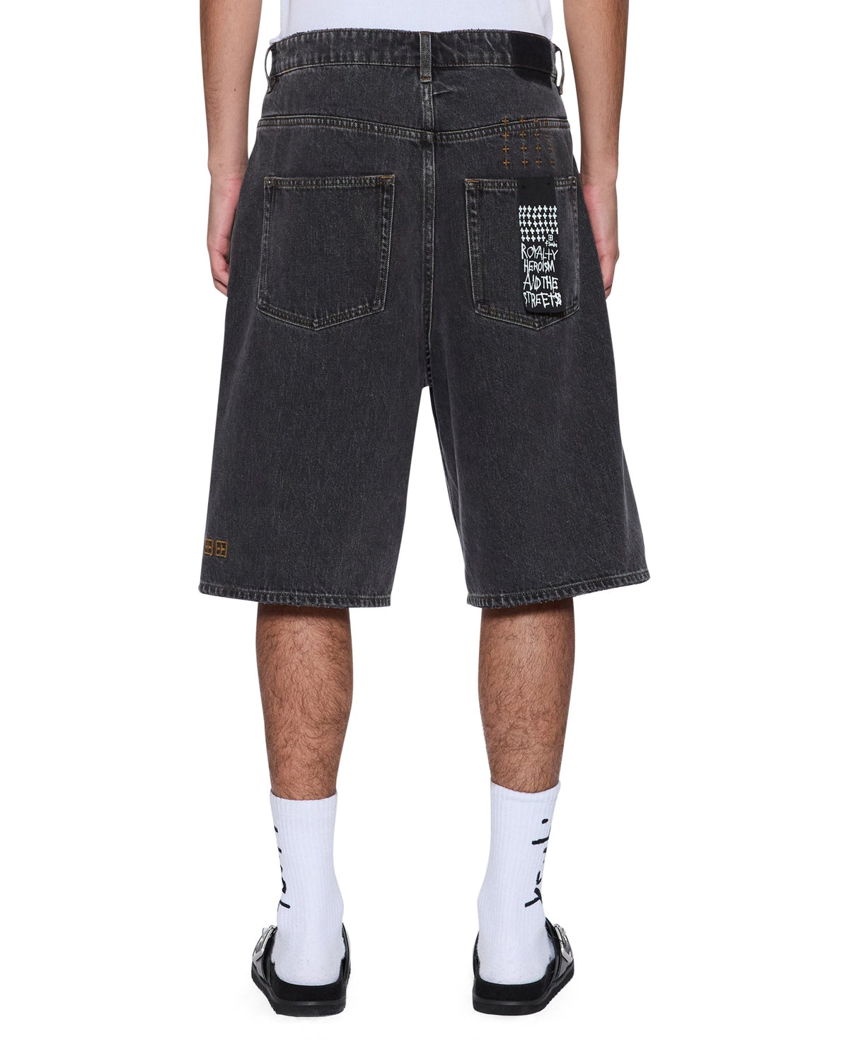 Mens Maxx Short Baxter Black Relaxed Walkshorts - Black