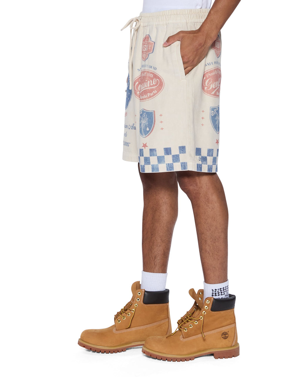 MENS PITT LANE LIFE SHORT PRINTED WALKSHORTS