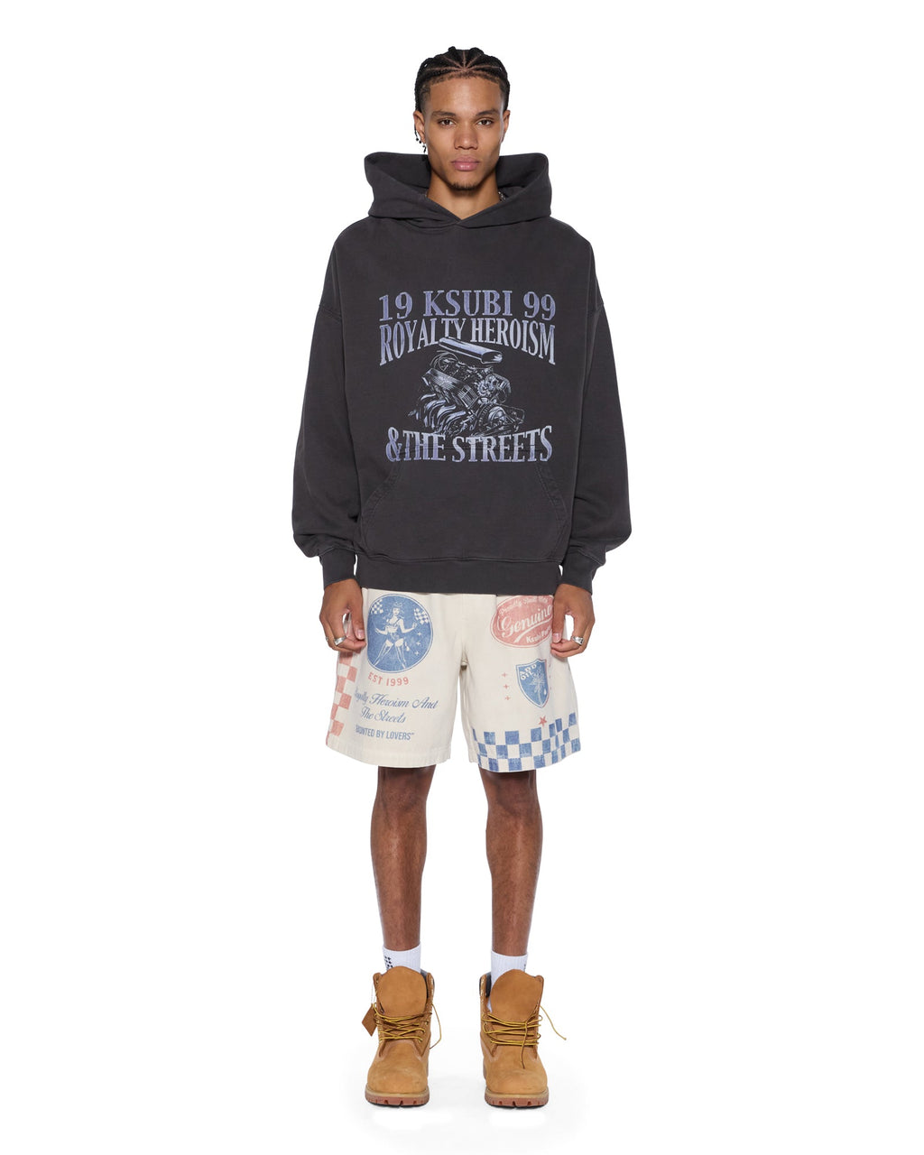 MENS PITT LANE LIFE SHORT PRINTED WALKSHORTS