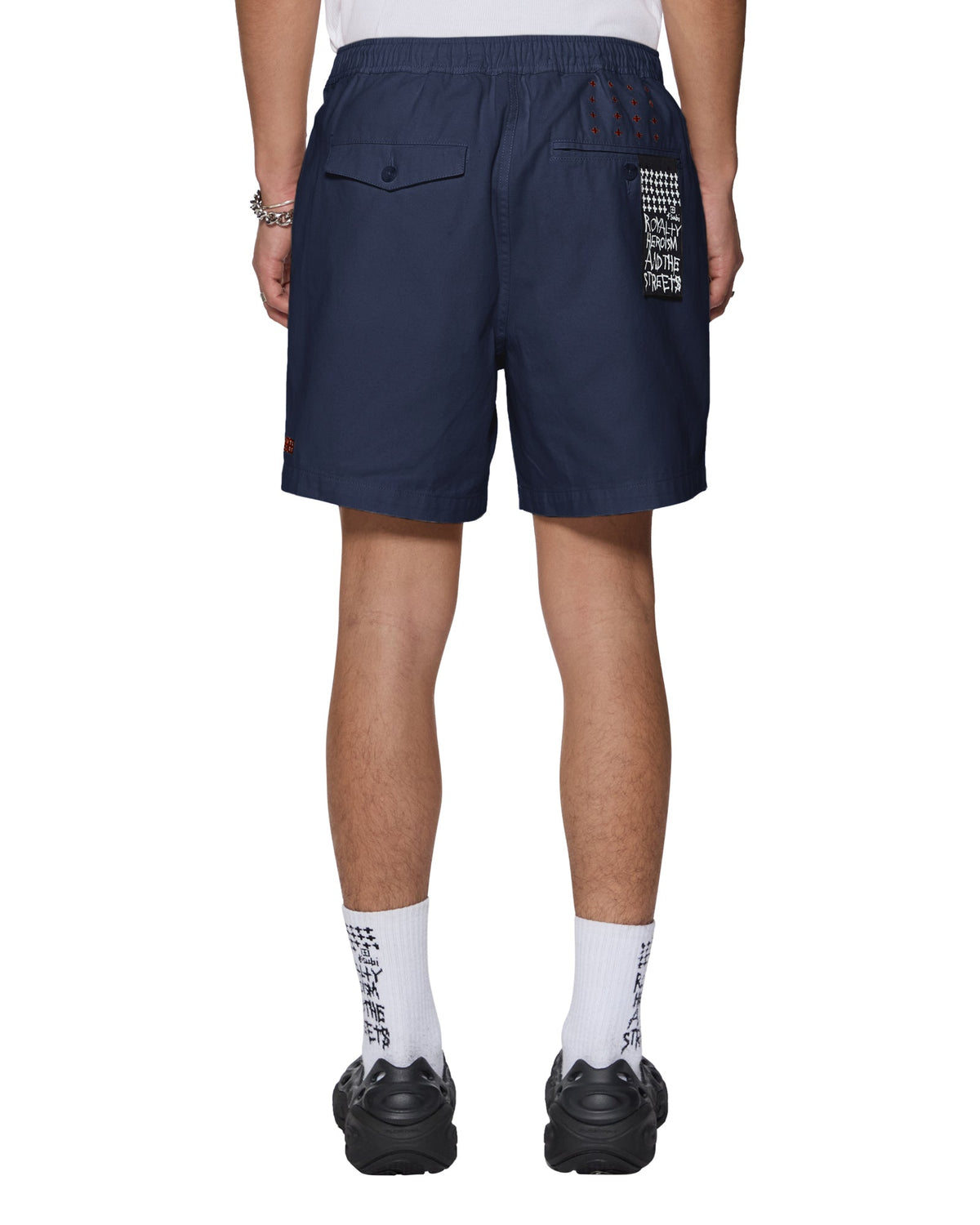Mens Rugger Short Navy Regular Walkshorts - Navy