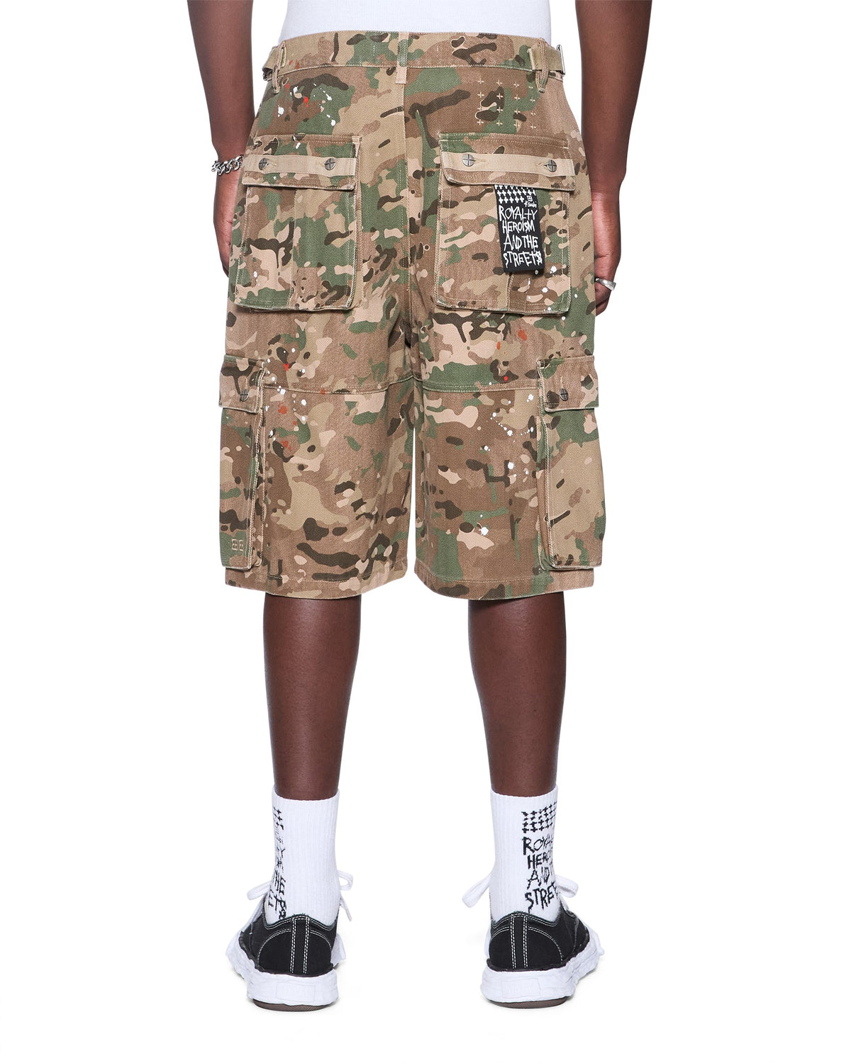 MENS TROOPER CARGO SHORT WOODLAND WALKSHORTS