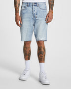 Mens Wolf Short 1999 City High Relaxed Tapered Walkshorts - Denim