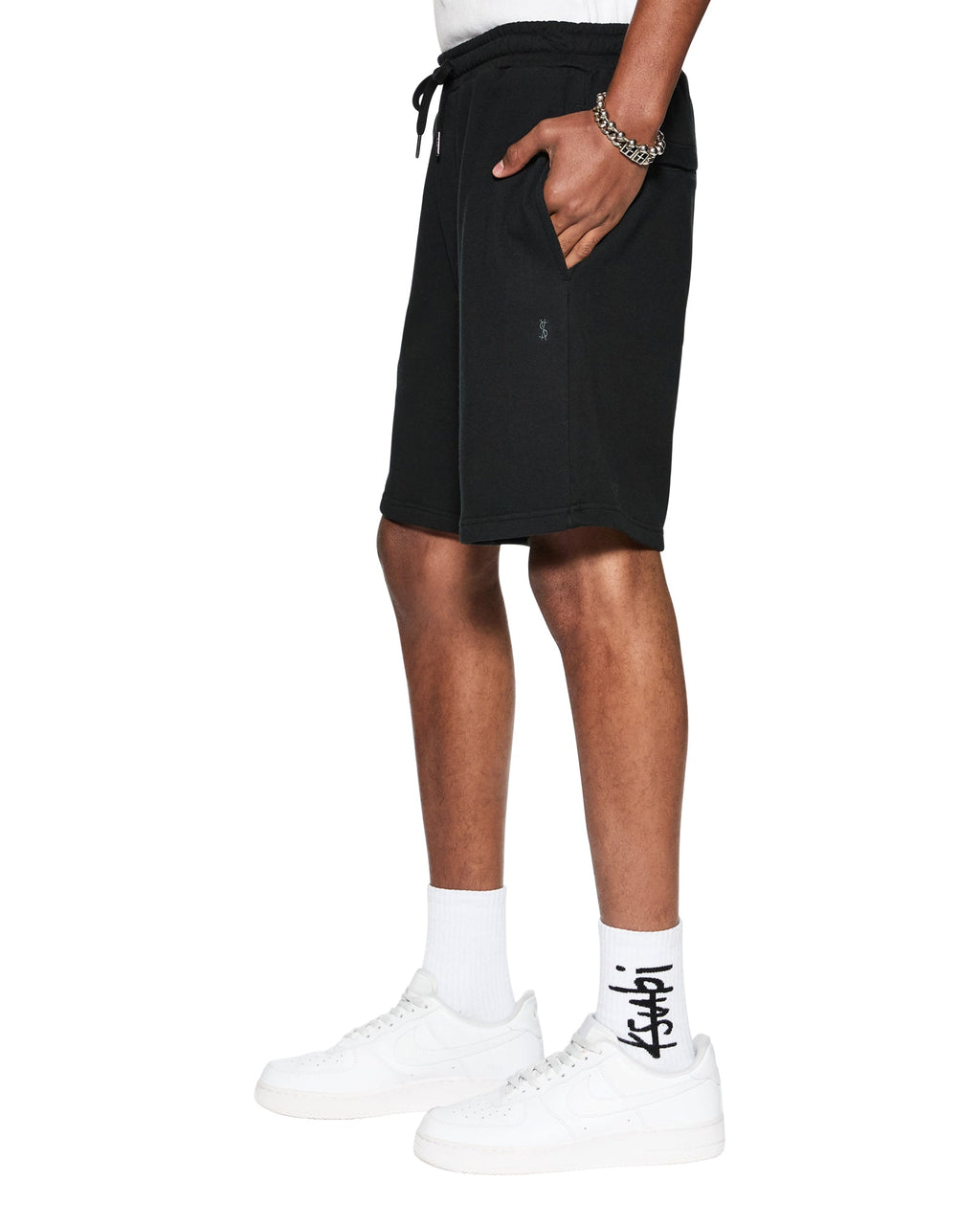 MENS 4 X 4 TRAK SHORT JET BLACK WALKSHORTS