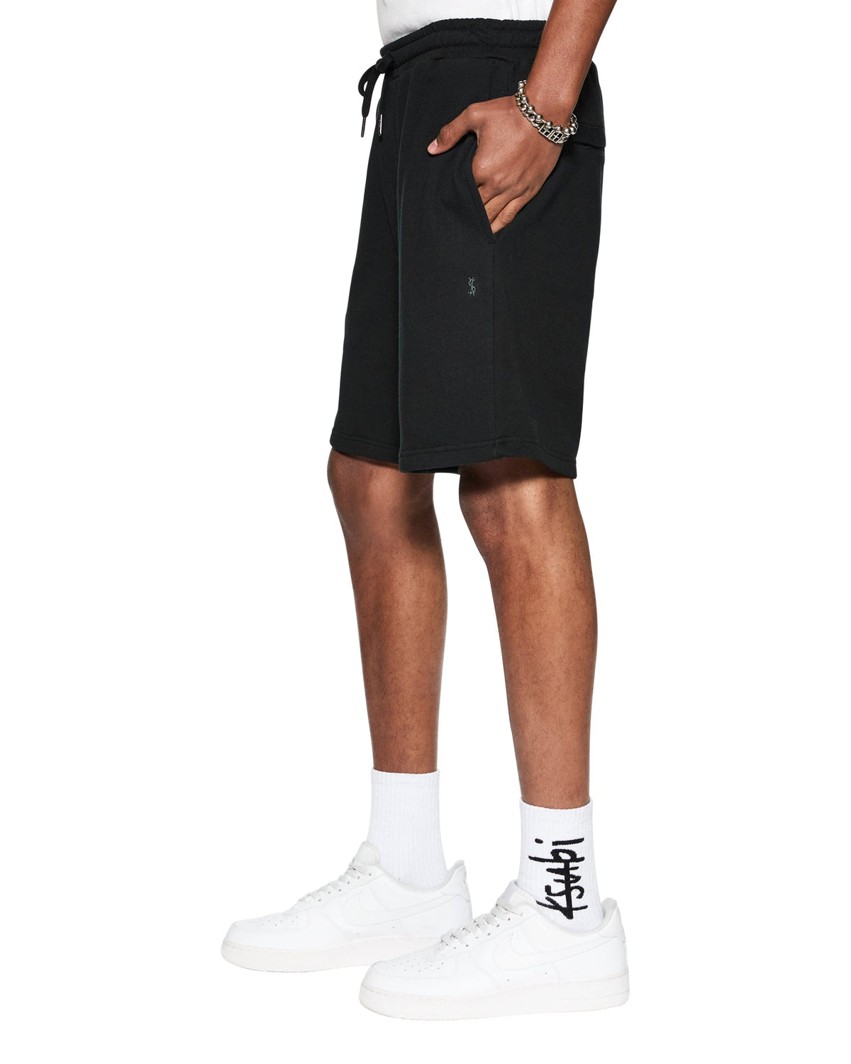 MENS 4 X 4 TRAK SHORT JET BLACK WALKSHORTS