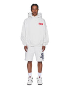 Mens Club Trak Short Snow Marle Regular Walkshorts - Grey