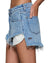 WOMENS  ELLE SHORT BABES BLUE A LINE WALKSHORTS