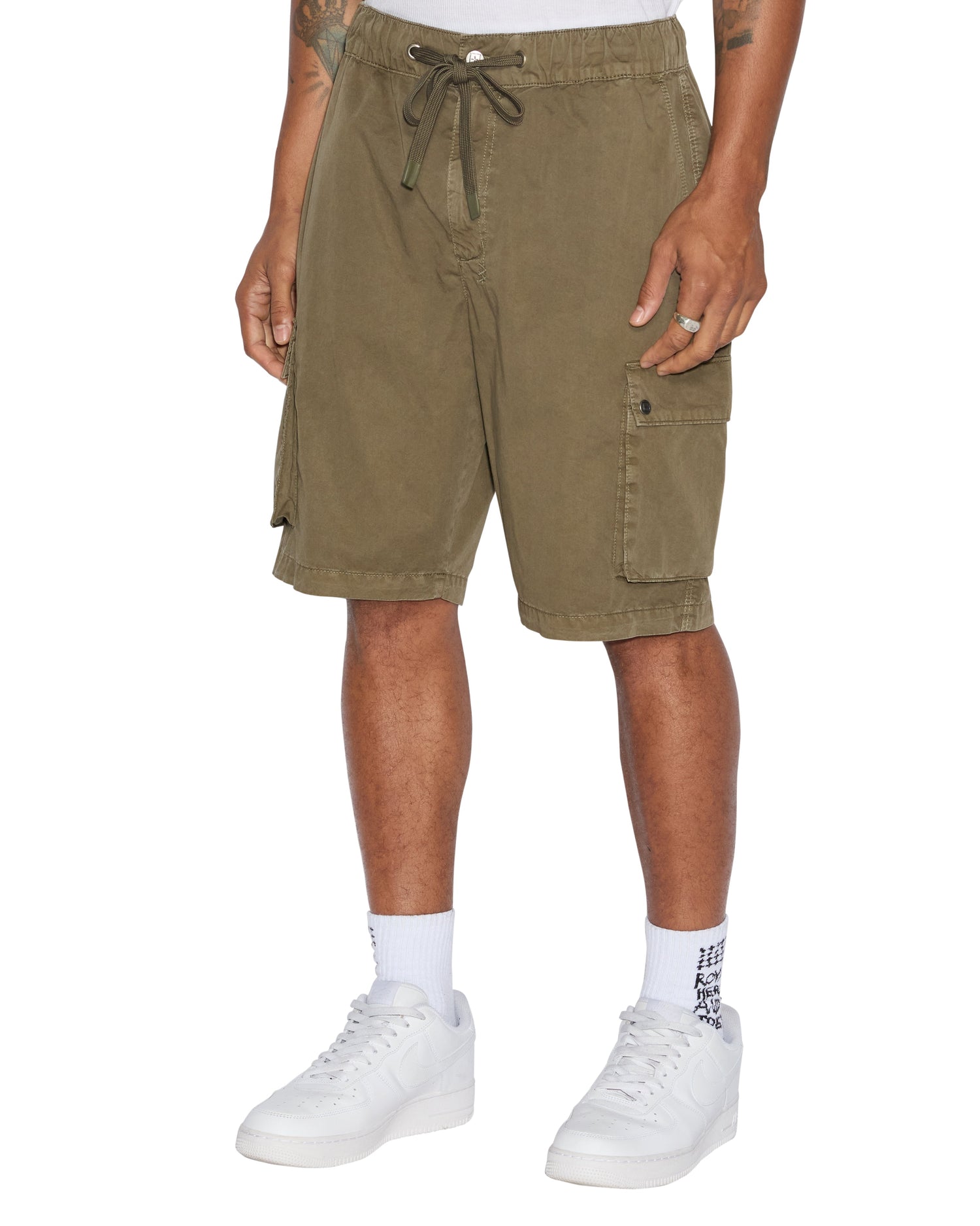 KRUSH CARGO SHORT ARMY FADE