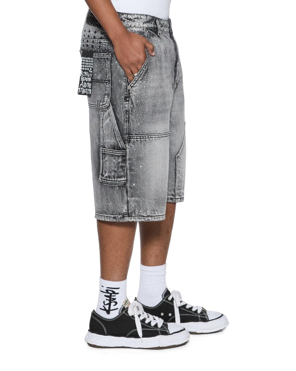 MENS MAXX OPERATOR SHORT KONKRETE CRYSTAL WALKSHORTS