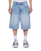 Mens Maxx Short Krystal Royalty Relaxed Walkshorts - Denim