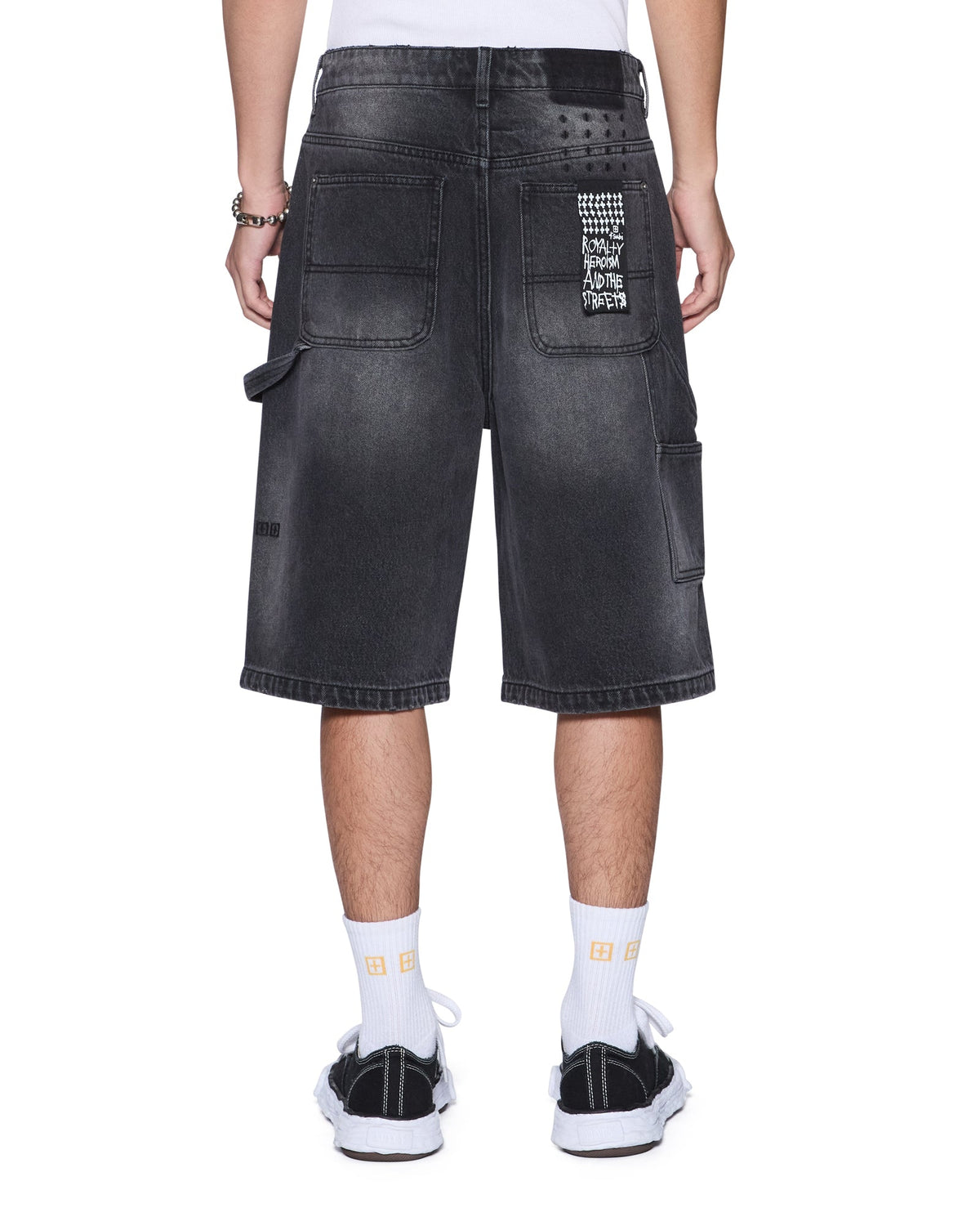 MENS MAXX OPERATOR SHORT ASHER BLACK WALKSHORTS