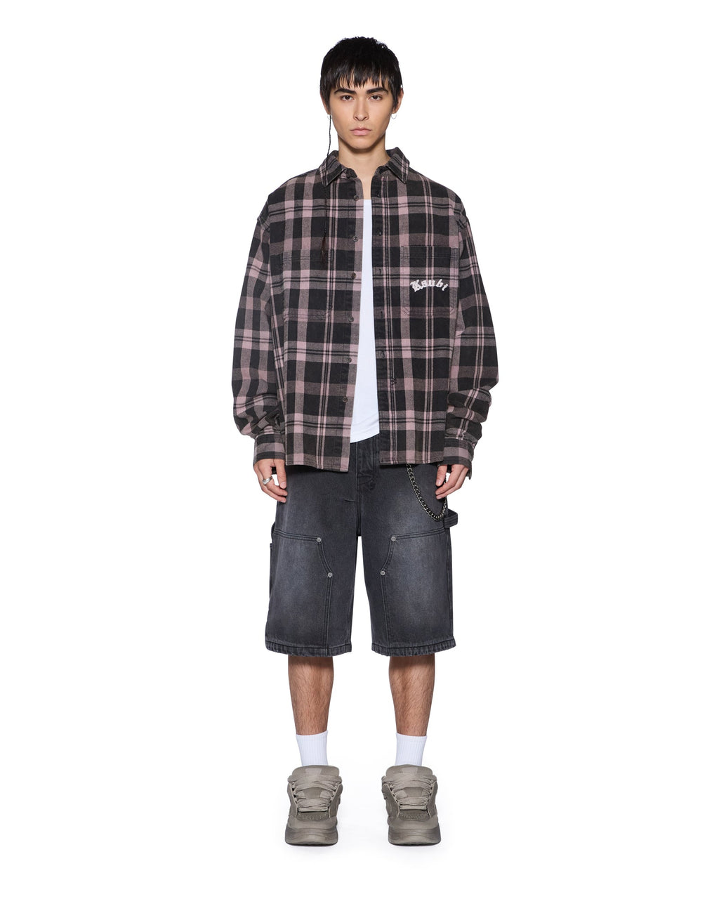 MENS MAXX OPERATOR SHORT ASHER BLACK WALKSHORTS