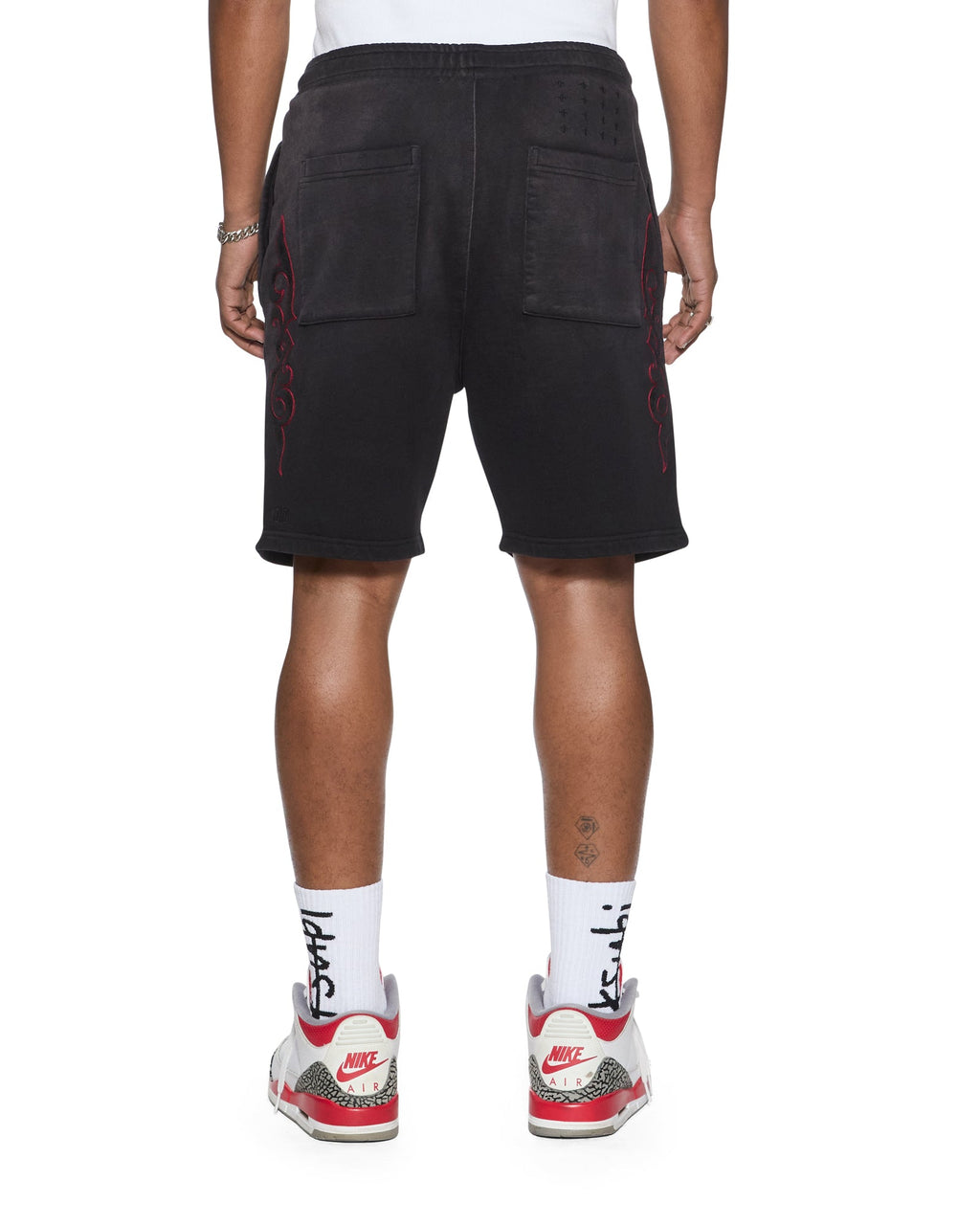 MENS PAISE TRAK SHORT BLACK FADE WALKSHORTS