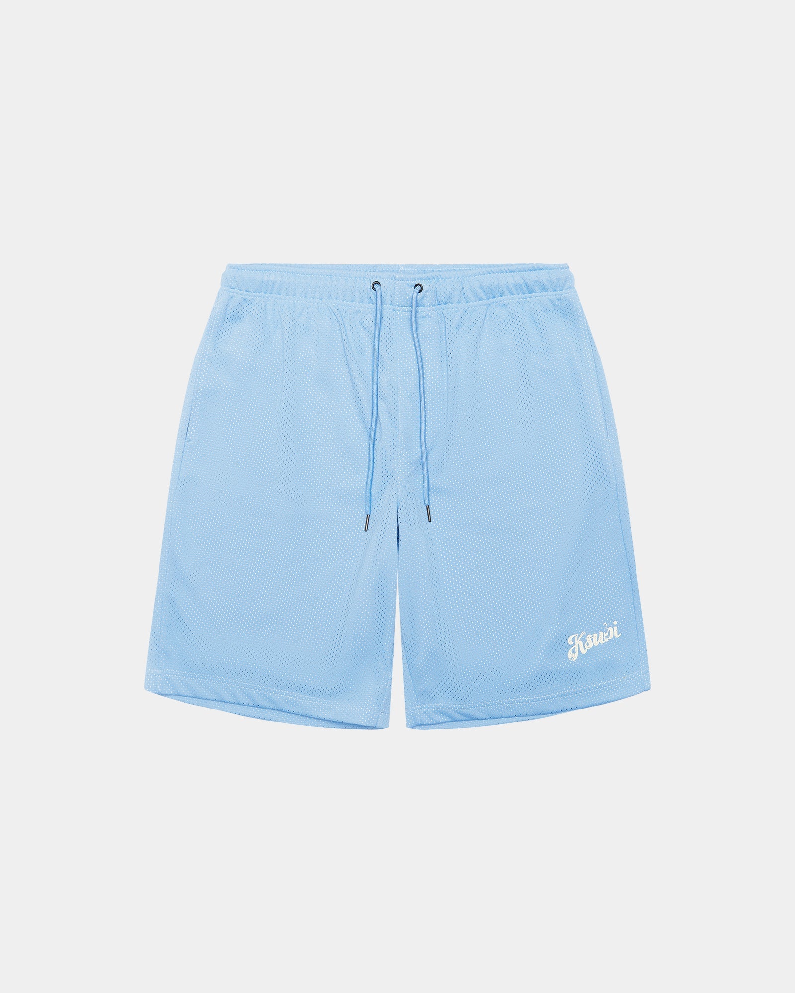 MENS  ROLL MESH SHORT BLUE REGULAR WALKSHORTS