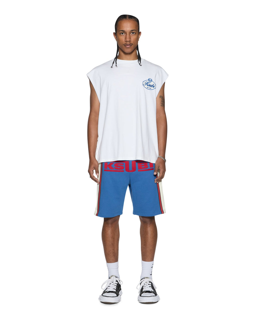 MENS ZOOM TRAK SHORT BOLT BLUE WALKSHORTS