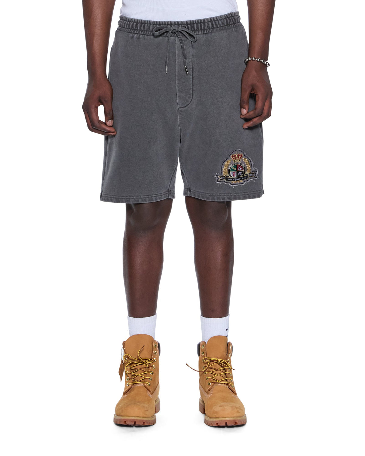MENS KREST TRAK SHORT CHARCOAL WALKSHORTS