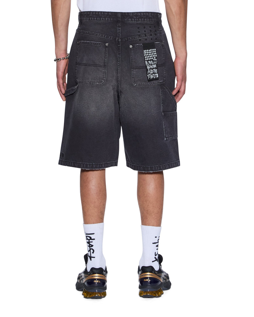 MENS OPERATOR SHORT POWDER GREY WALKSHORTS