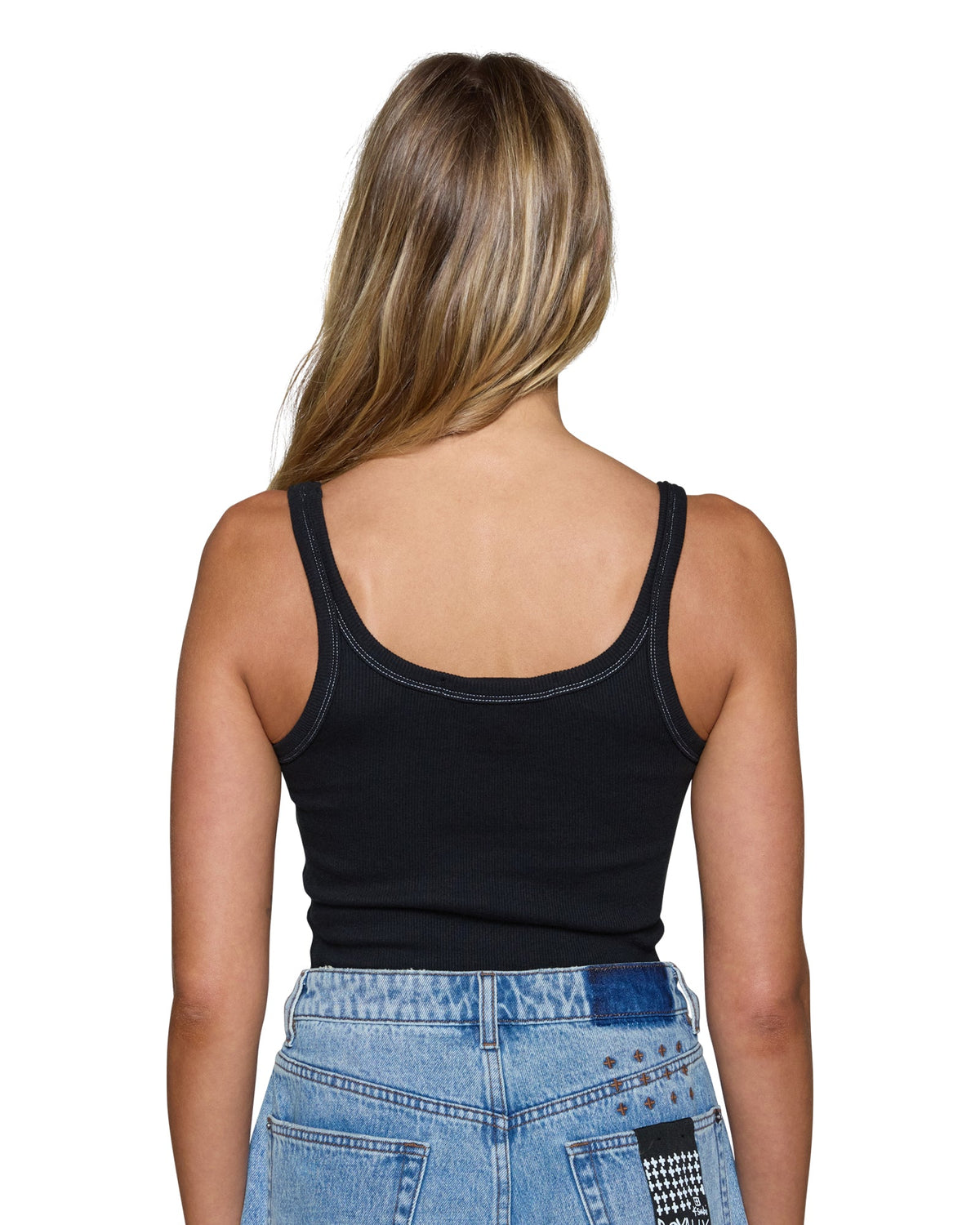 WOMENS ARISE TANK TOP BLACK FASHION TOPS