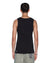 MENS  DEBUT SINGLET BLACK FITTED TEES