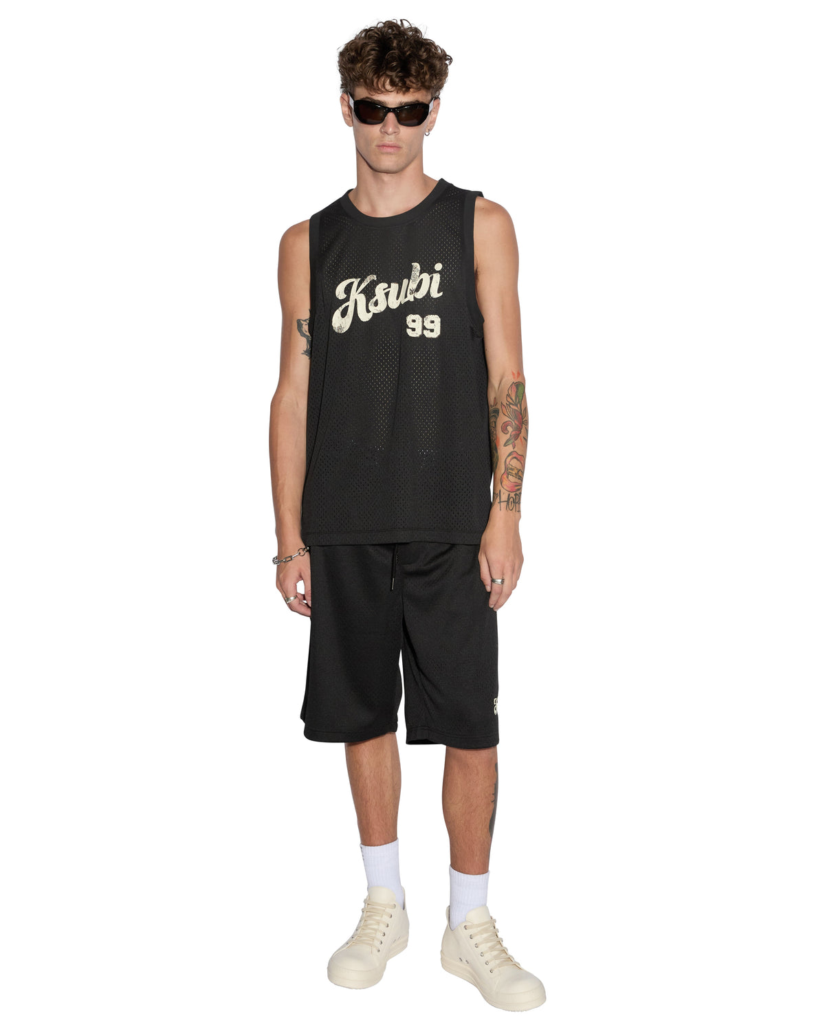 CLUBHOUSE PICK UP SINGLET BLACK