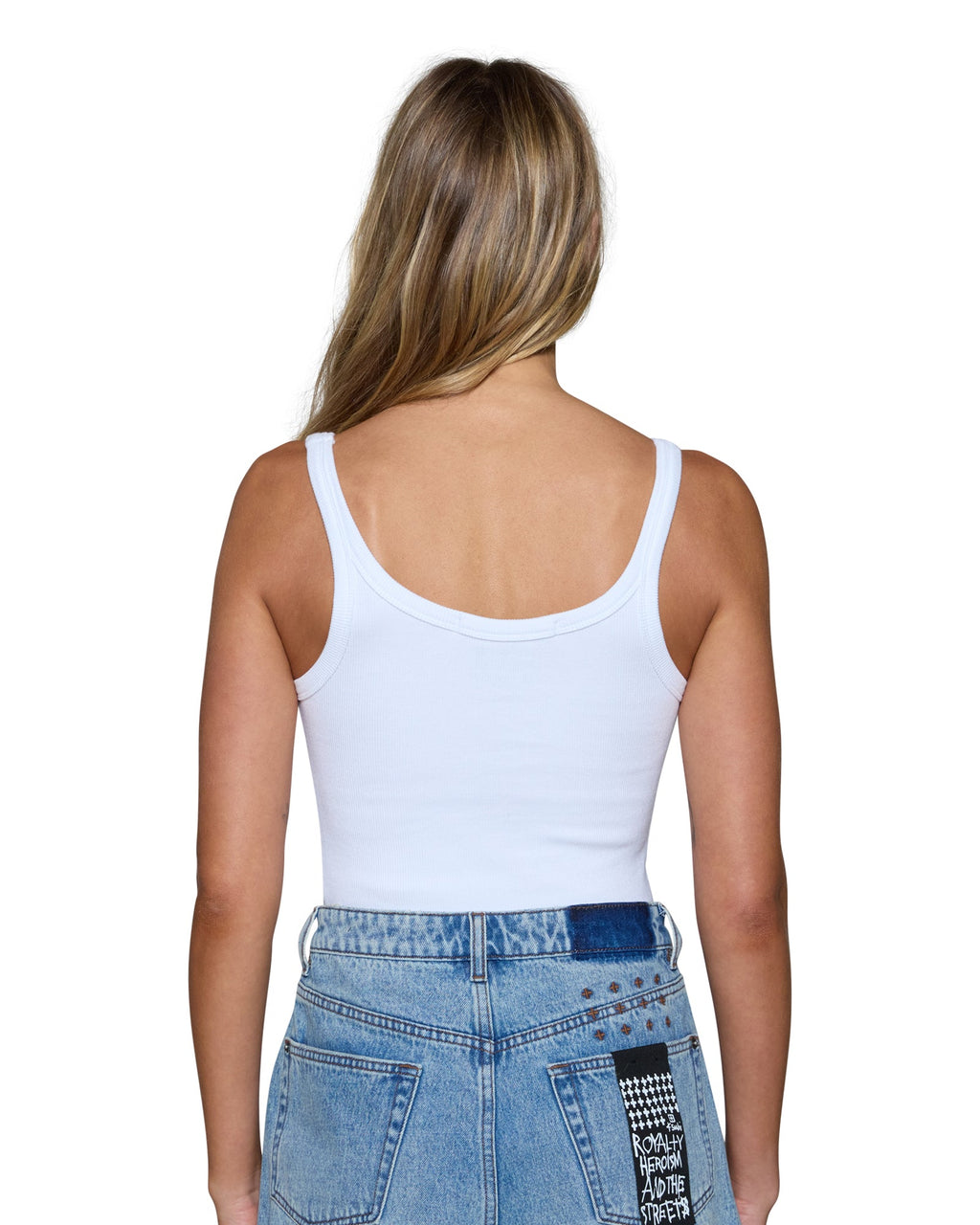 WOMENS ARISE TANK TOP WHITE FASHION TOPS