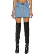 WOMENS LOW RIDER MINI TORN UP SKIRTS