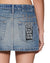 WOMENS  MICRO MINI DENIM SKIRT PAINTER BLUE REGULAR SKIRTS