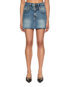 WOMENS MODEL MINI REWORK AGED SKIRTS