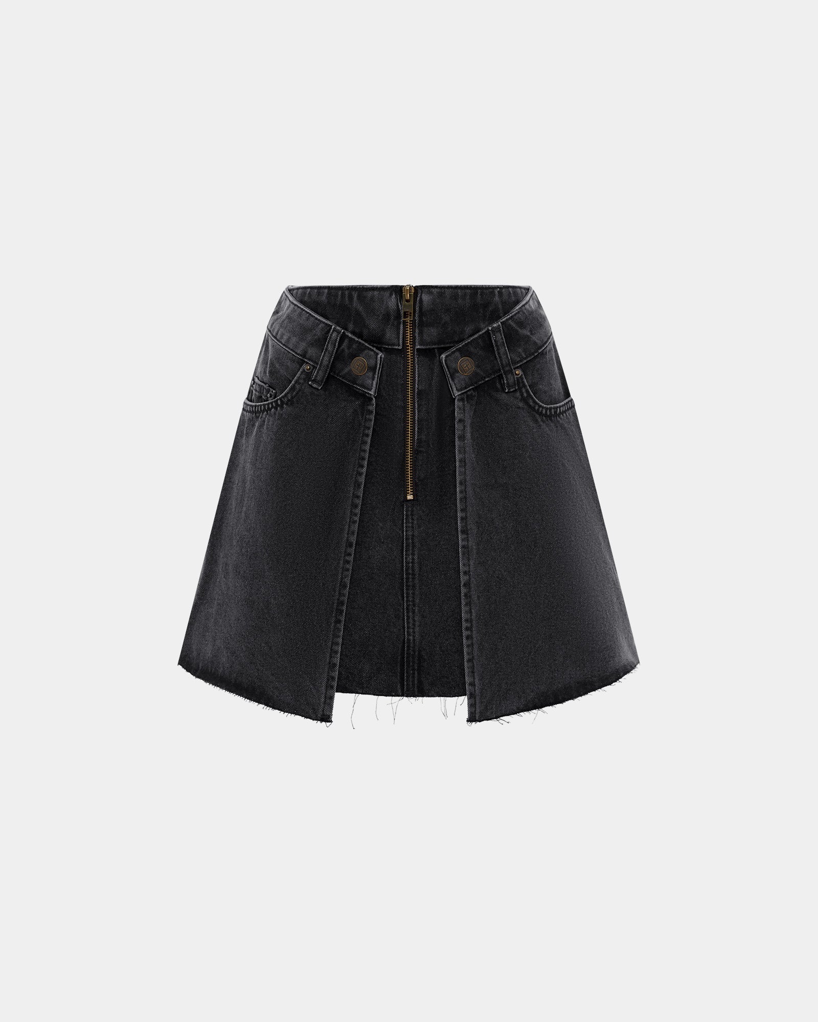 WOMENS  DOUBLE SKIRT FALLEN A LINE SKIRTS