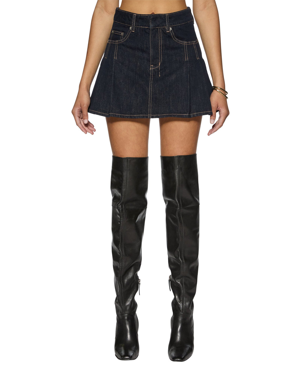 WOMENS HERA MINI SKIRT ZENITH POP SKIRTS