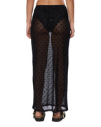 WOMENS MAXI SKIRT DIAMANTE SKIRTS