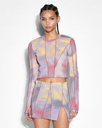 WOMENS REFRACT TOP EUPHORIA FASHION TOPS