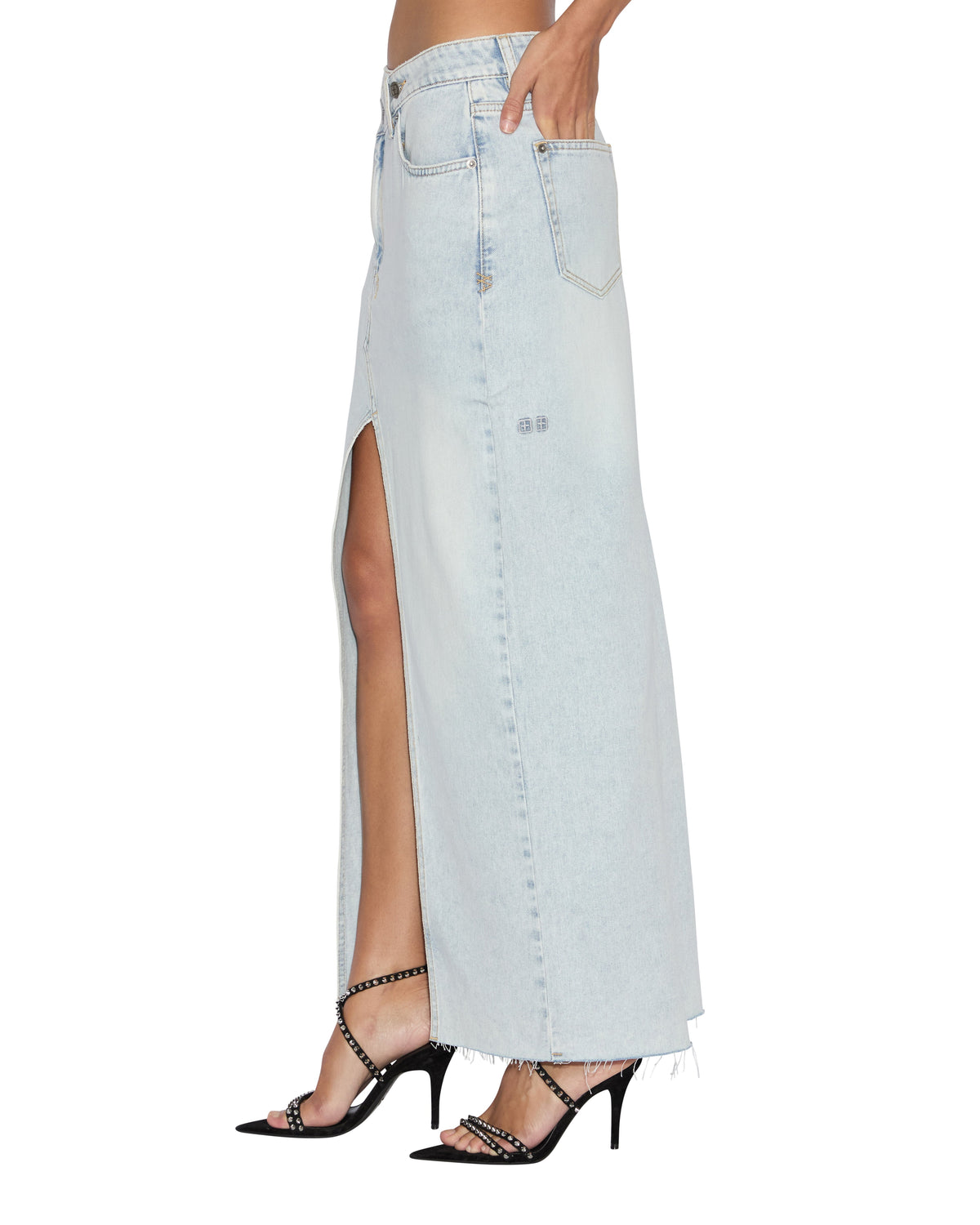 WOMENS RELAX MAXI SKIRT SKYFALL SKIRTS
