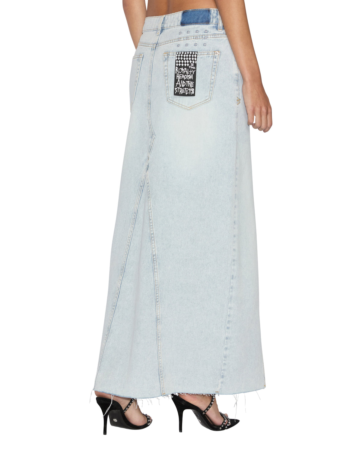 RELAX MAXI SKIRT SKYFALL