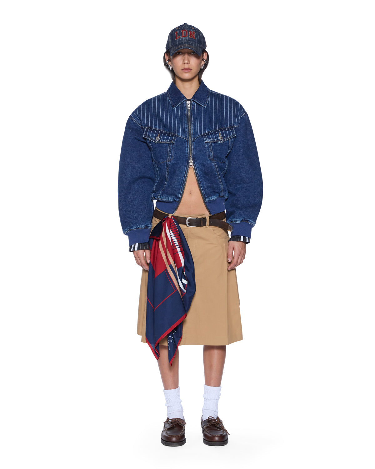 WOMENS  TRINITY KILT TAN REGULAR SKIRTS