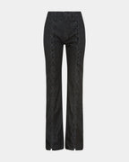 WOMENS SOHO EBONY LACED DENIM JEANS