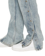 Mens Striker Snap Off Pant Lithium Relaxed Pants - Denim