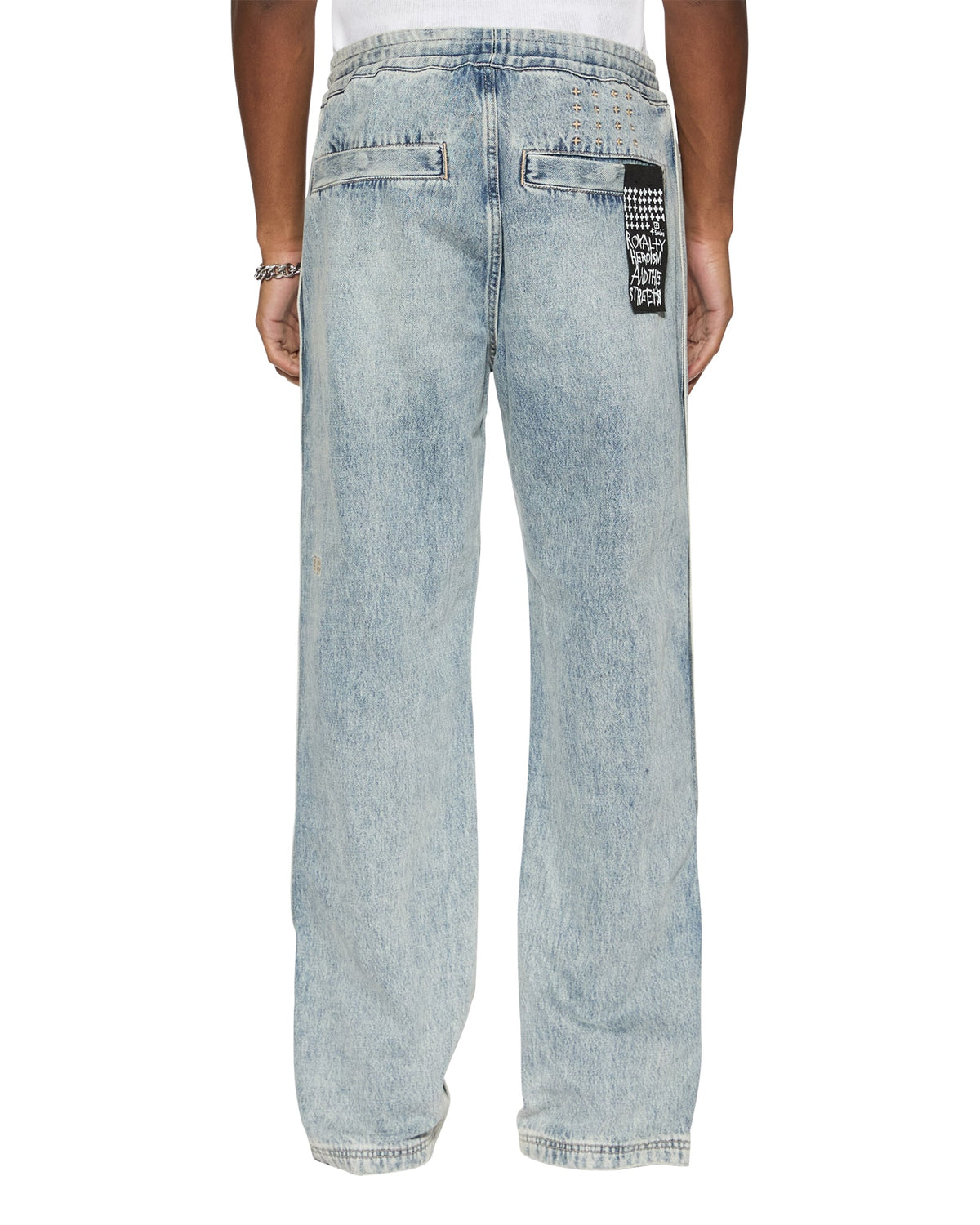 Mens Striker Snap Off Pant Lithium Relaxed Pants - Denim