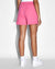 WOMENS  3X4 TRAK SHORT HYPE PINK RELAXED WALKSHORTS