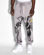 Mens Lovesik Restore Trak Silt Relaxed Pants - Grey