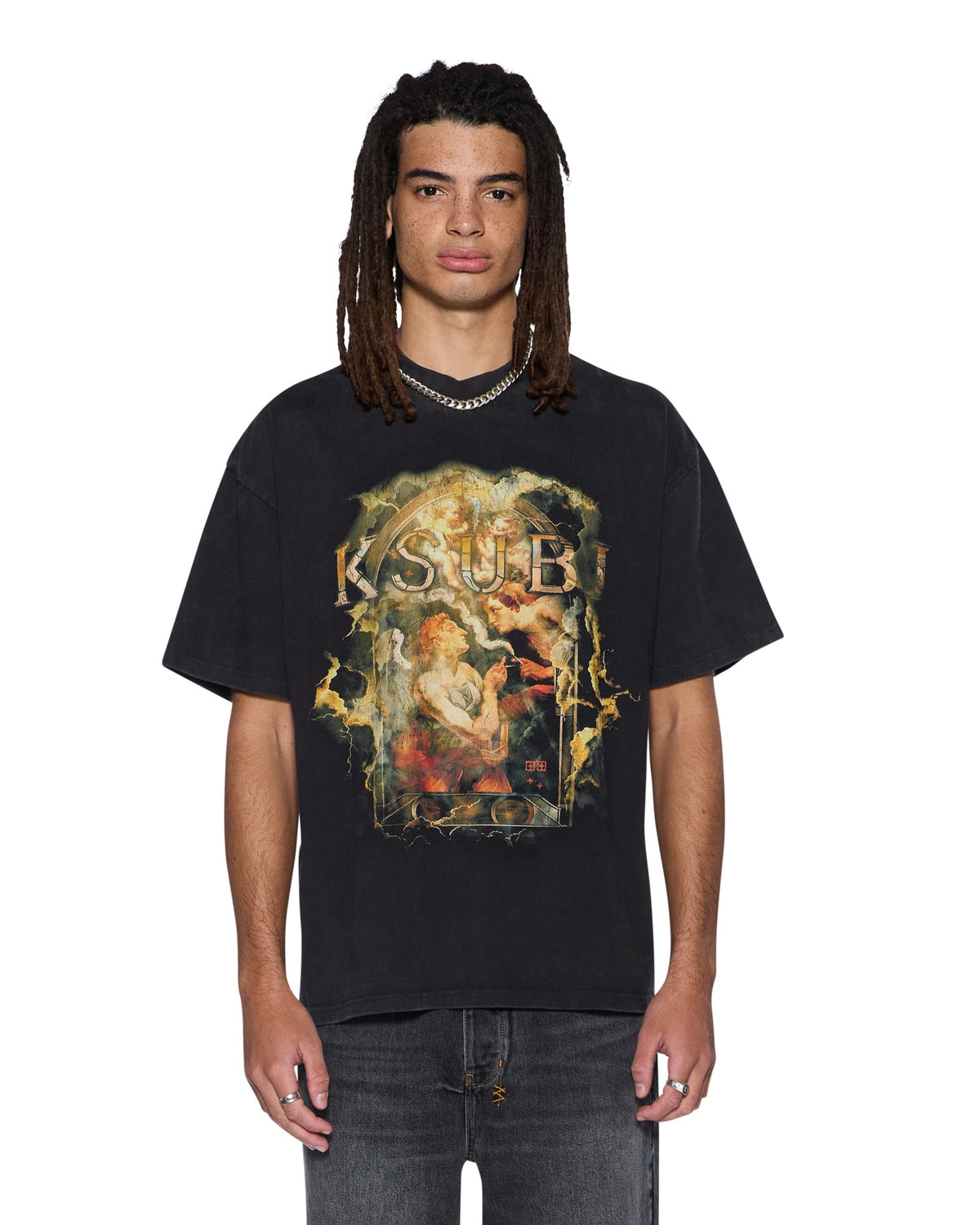 ASCENSION EKCESS TEE FADED BLACK