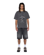 Mens Maxx Operator Short Villain Grey Relaxed Walkshorts - Grey