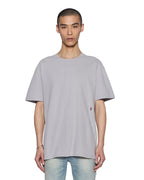 Mens 4x4 Biggie Ss Tee Krete/burgundy Oversized Tees - Grey