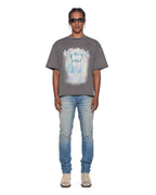 Mens Ksaint Ekcess Ss Tee Charcoal Baggy Tees - Grey