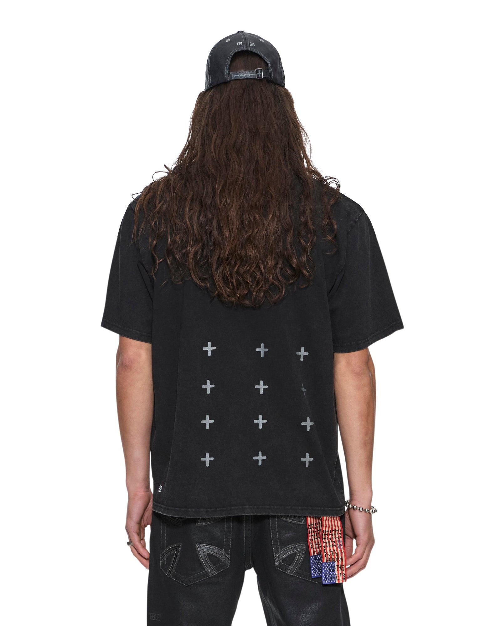 MENS KSUBI X ALICE HOLLYWOOD GRAPHIC TEE BLACK REGULAR TEES