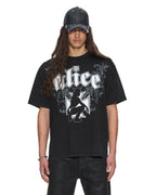 MENS KSUBI X ALICE HOLLYWOOD GRAPHIC TEE BLACK TEES