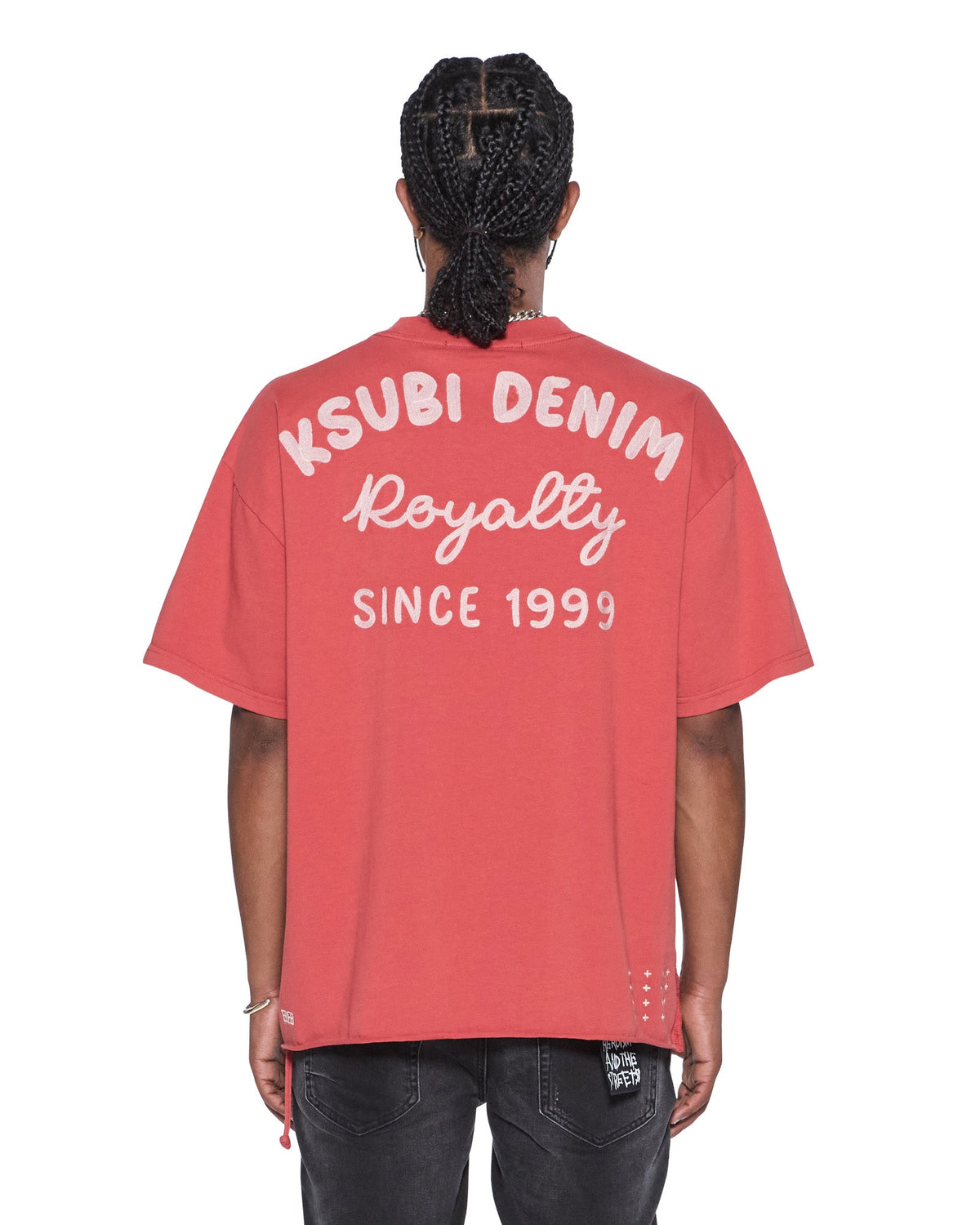 Mens Mechanic Ekcess Ss Tee Vintage Red Oversized Tees - Red
