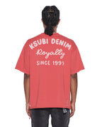 Mens Mechanic Ekcess Ss Tee Vintage Red Oversized Tees - Red